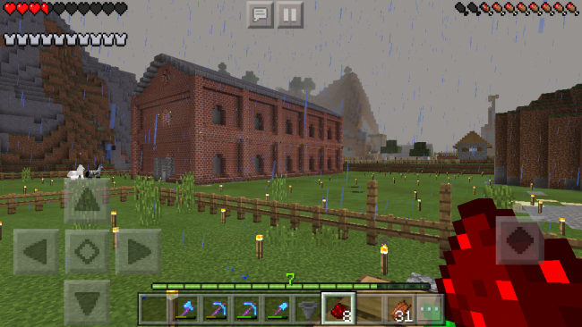 16 Minecraft Pe 舞鶴赤レンガ倉庫をモデルにした家を新築 Surilog