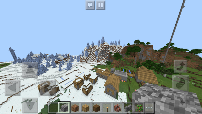 Minecraft Pe 樹氷の森にスポーンするシード値 Seed まとめ 樹氷村も Surilog