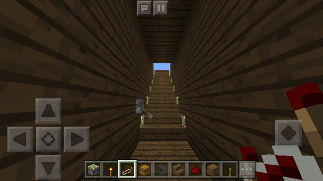 Minecraft Pe ピストンを使った隠し階段の作り方 Surilog