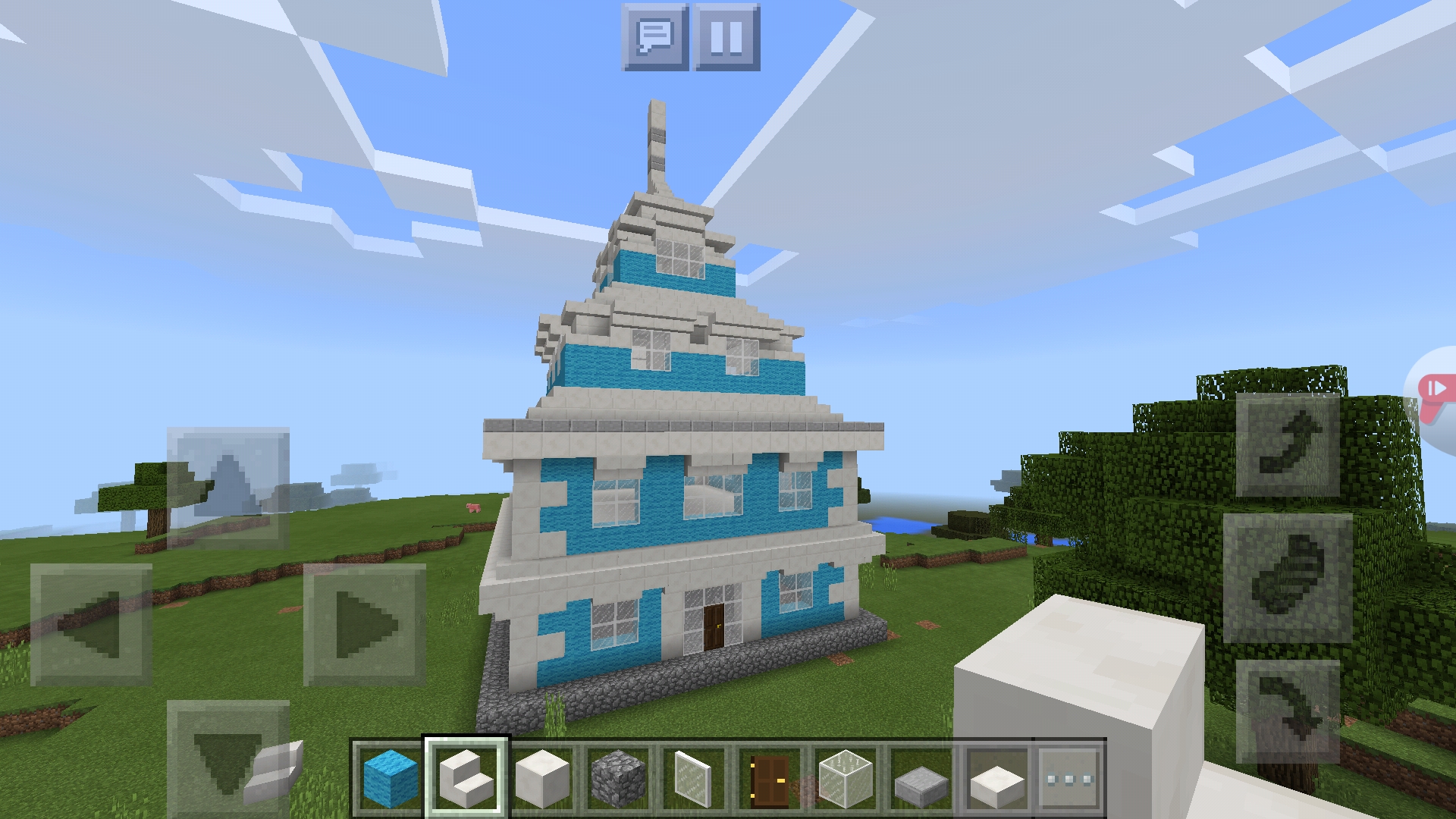 Minecraft Pe 北欧風 の家を建築 Surilog